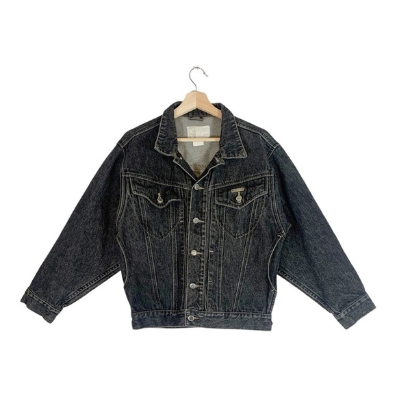 Vintage Puma Jean Jacket Size Medium - Picture 1 of 9